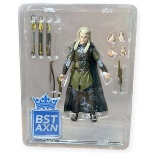 BST AXN Lord of the Rings Legolas Action Figure with Accessories